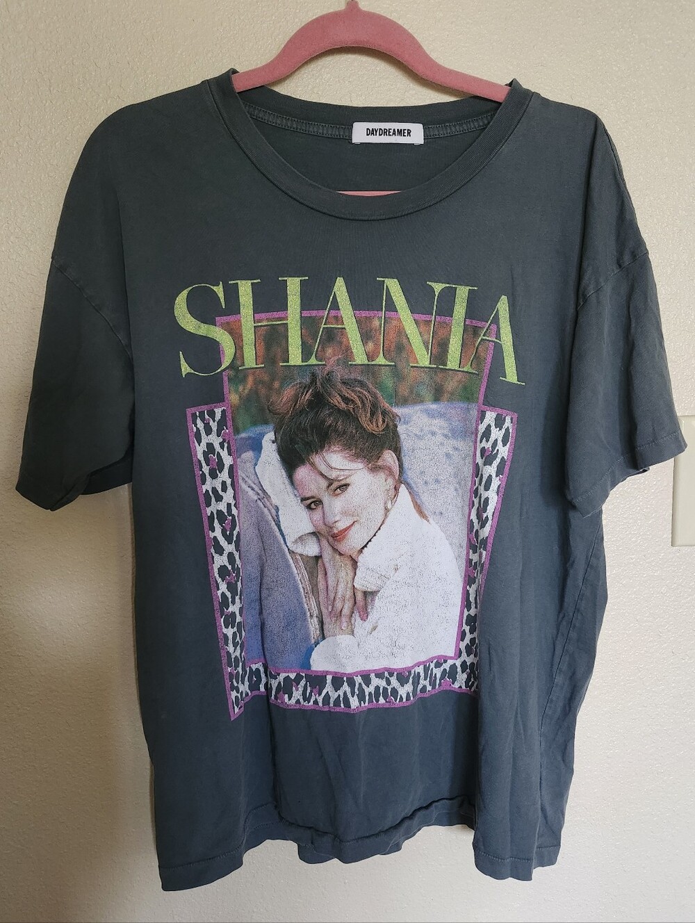 Daydreamer Shania Leopard Square Tee